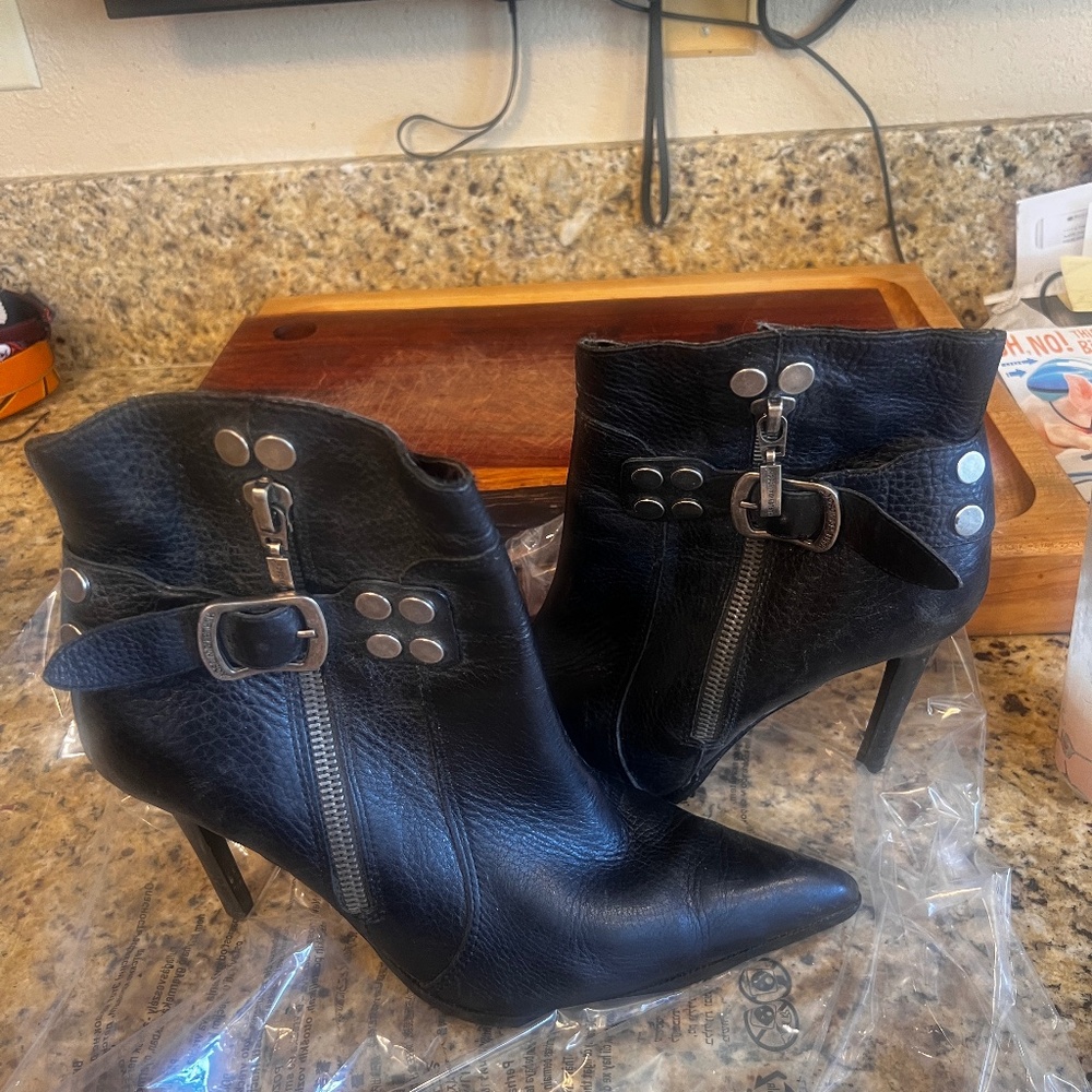 Authentic Harley Davidson Stiletto boots.